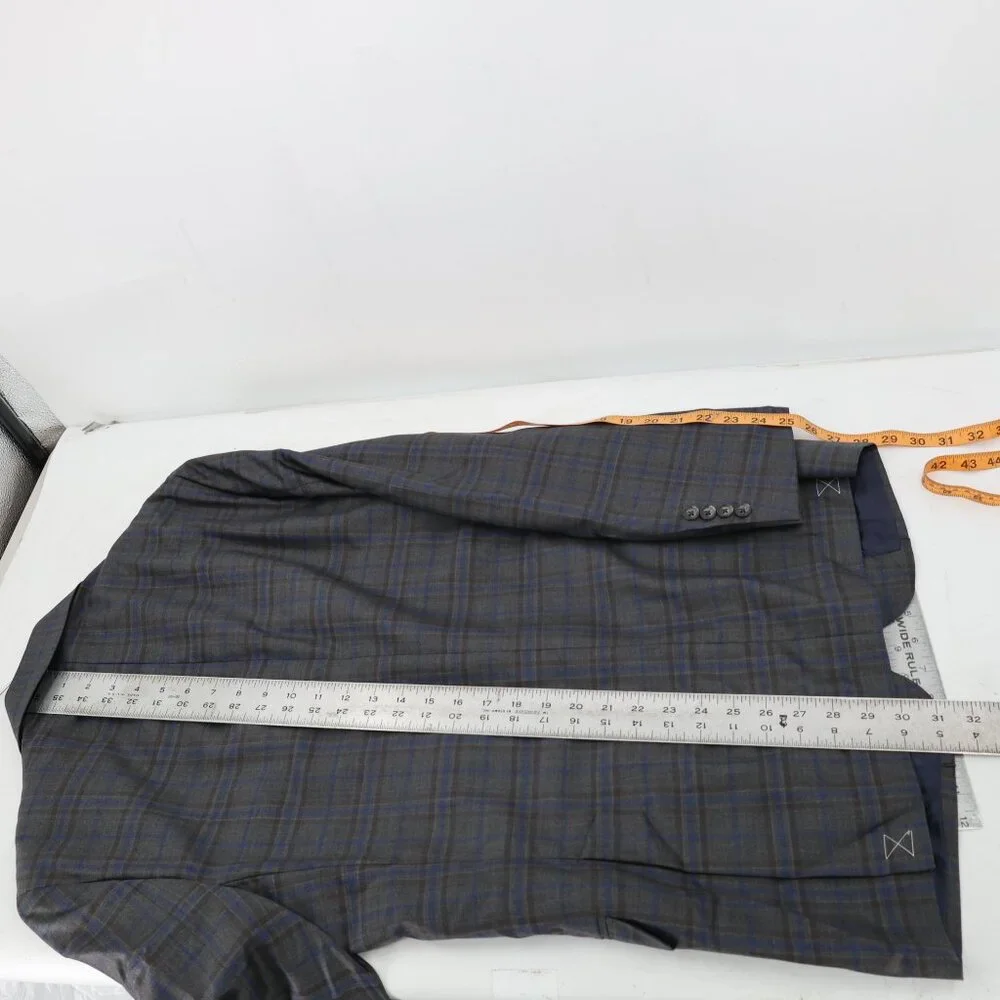 NWT Brooks brothers Sport Coat Mens 40R Regent Zignone Wool notch lapel plaid